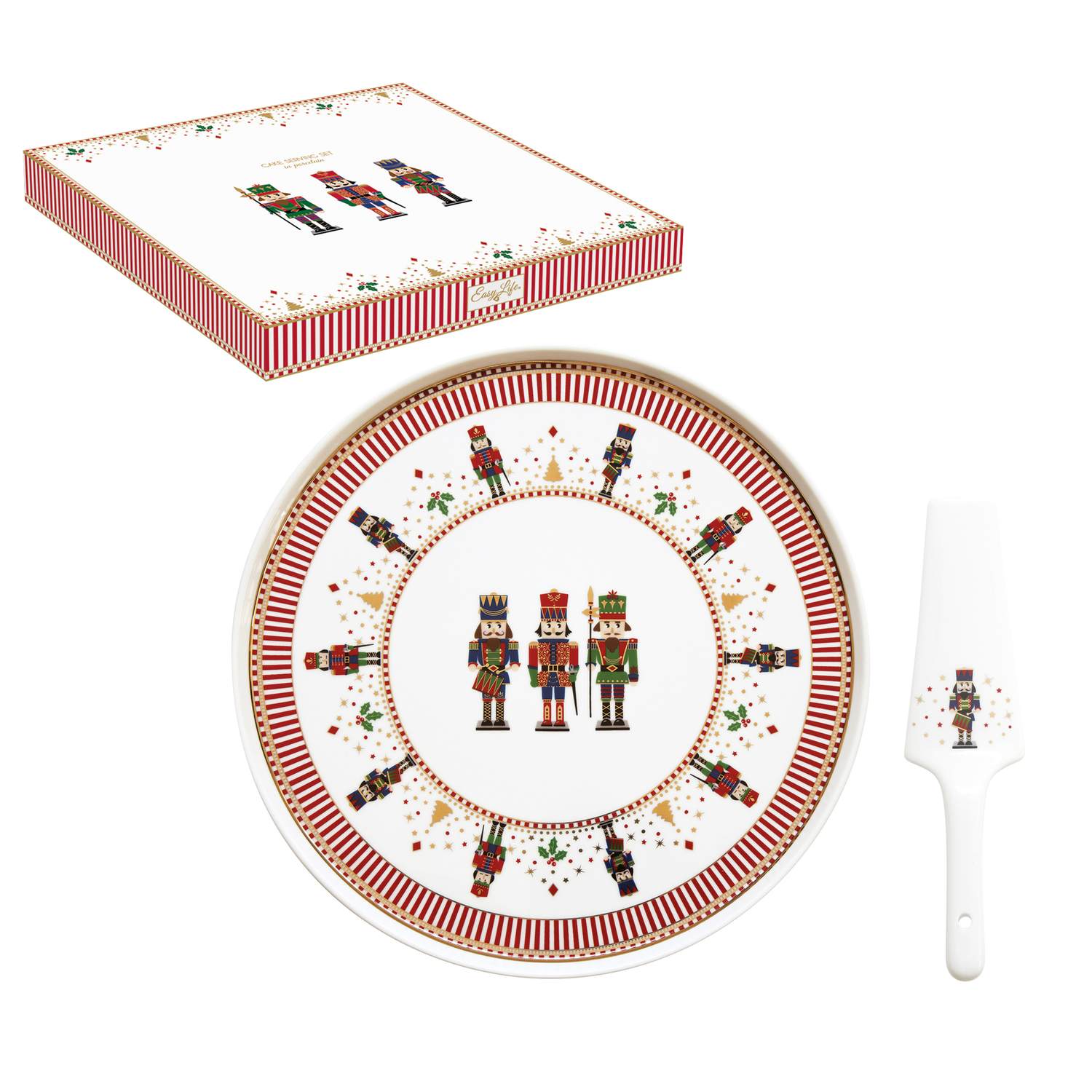 Nutcracker piatto torta con paletta Ø 32 cm