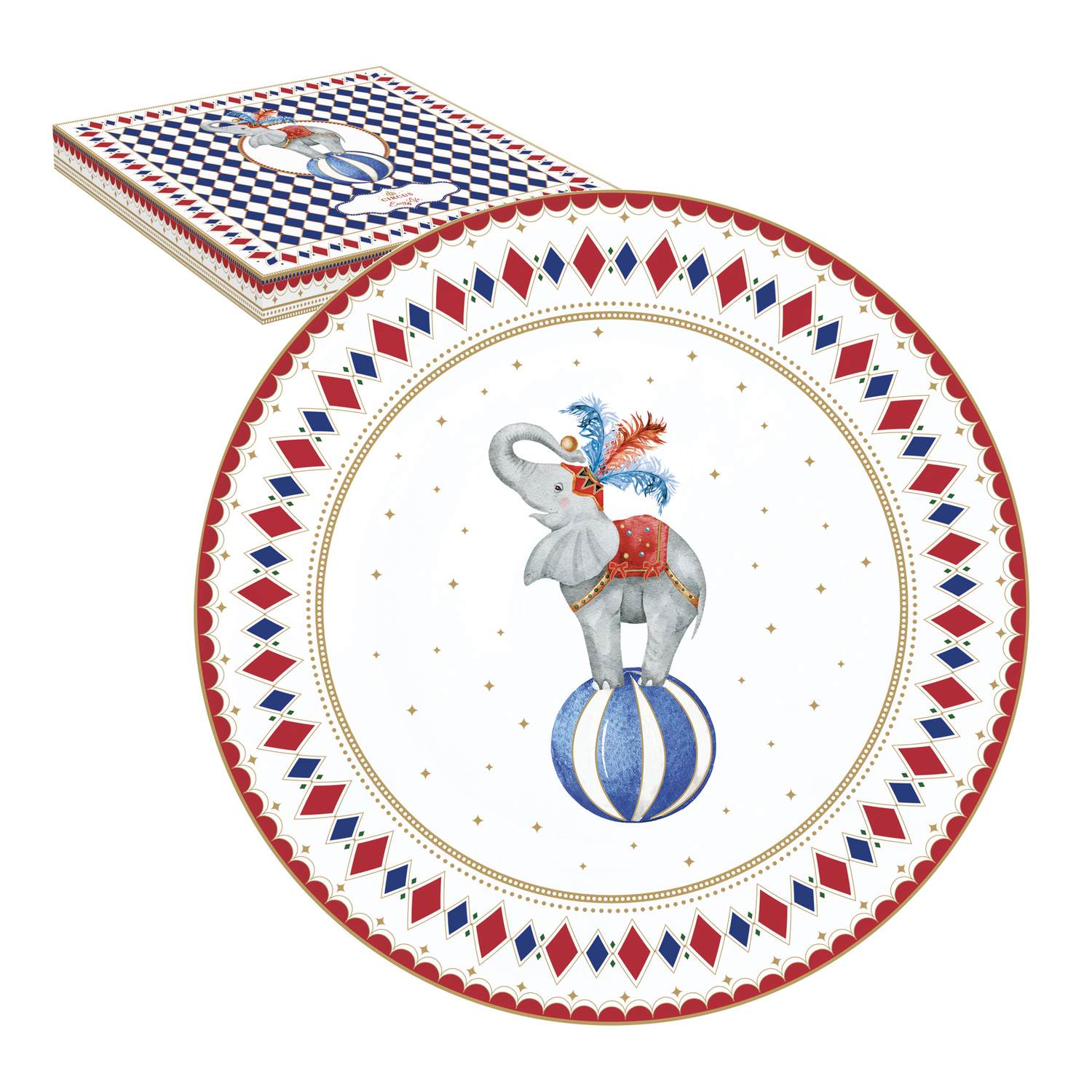 Circus piatto torta Ø 32 cm