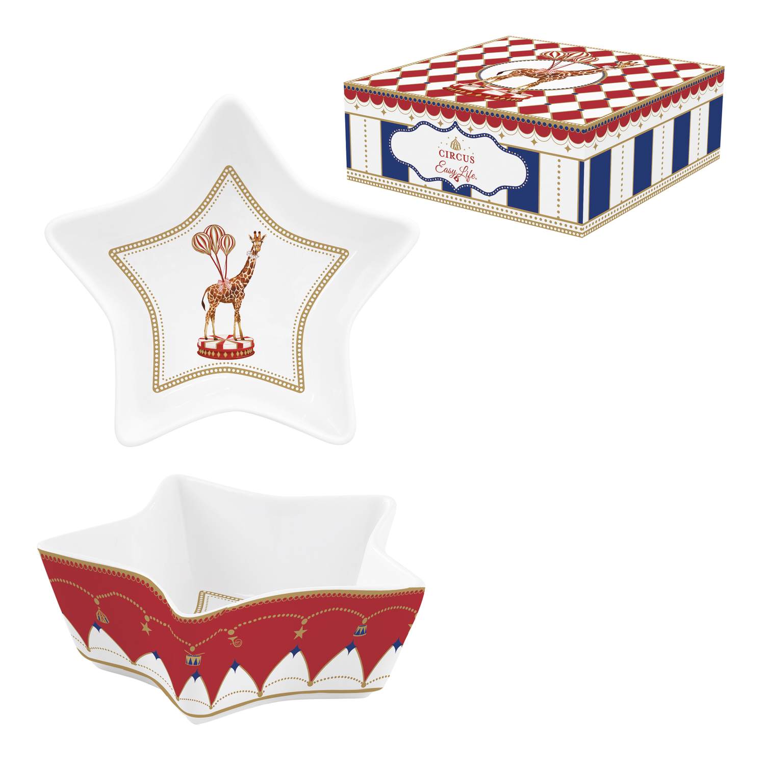 Circus ciotola a stella Ø 15 × 5 cm