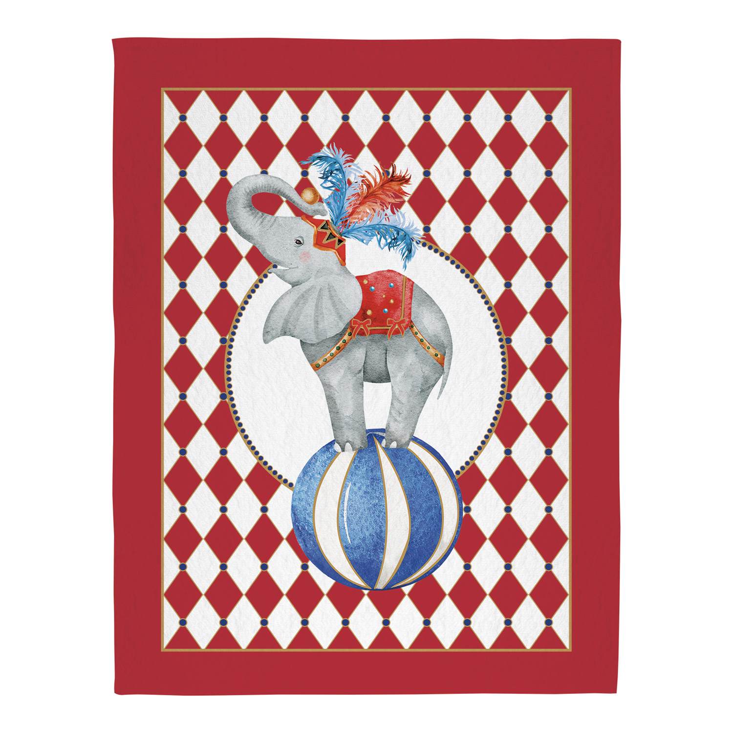 Circus coperta elefante 130 × 170 cm