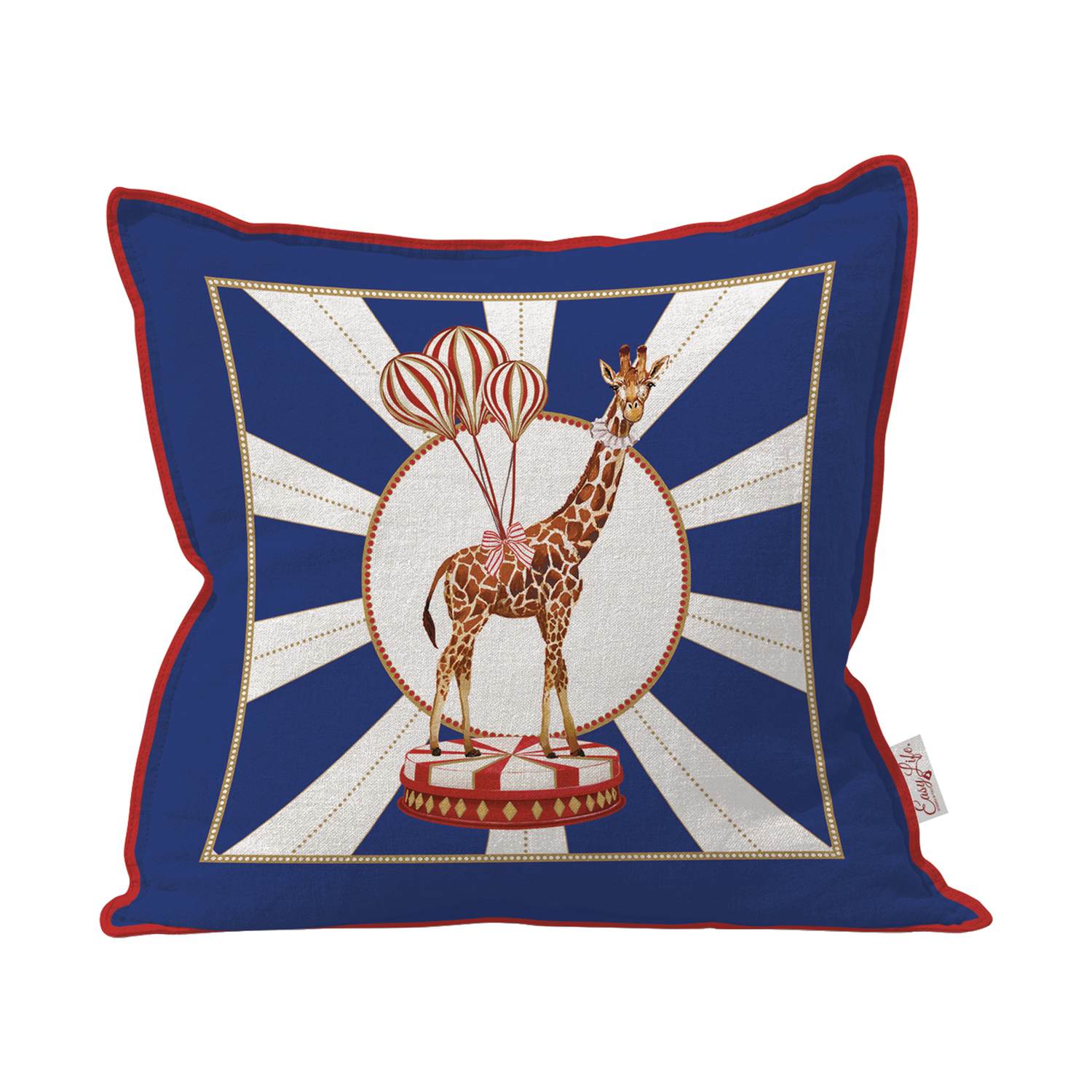Circus cuscino giraffa 45 × 45 cm