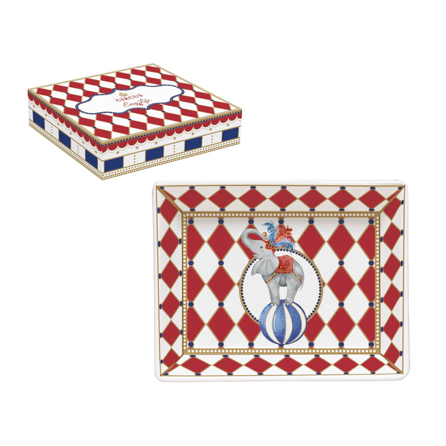 Circus svuotatasche elefante 14 × 11 cm